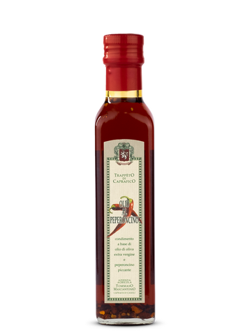 Масло оливковое EV с пеперончино, Trappeto di Caprafico, 250 ml