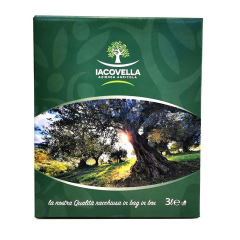 Масло оливковое Extra Virgin Cucco, Iacovella, 3 литра в картоне